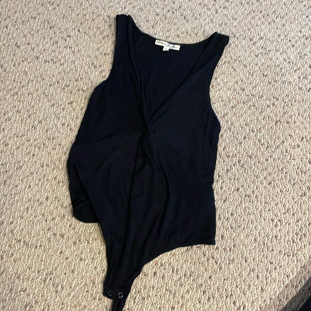 Express OneEleven Black Bodysuit